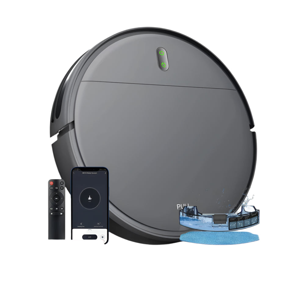 Smart robot vacuum cleaner with 4500 suction power