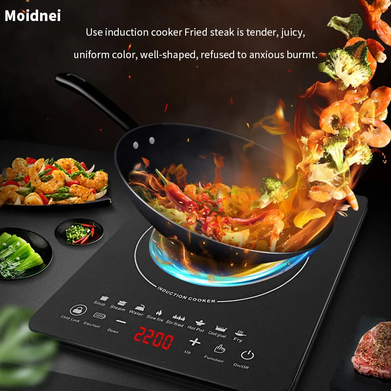 2200W Portable Electric Induction Cooker