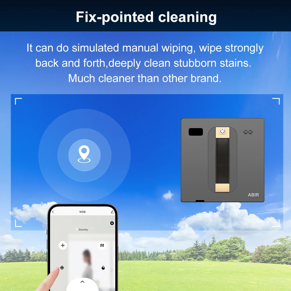 Window Cleaning Robot – Smart and Powerful for Effortless Cleaning